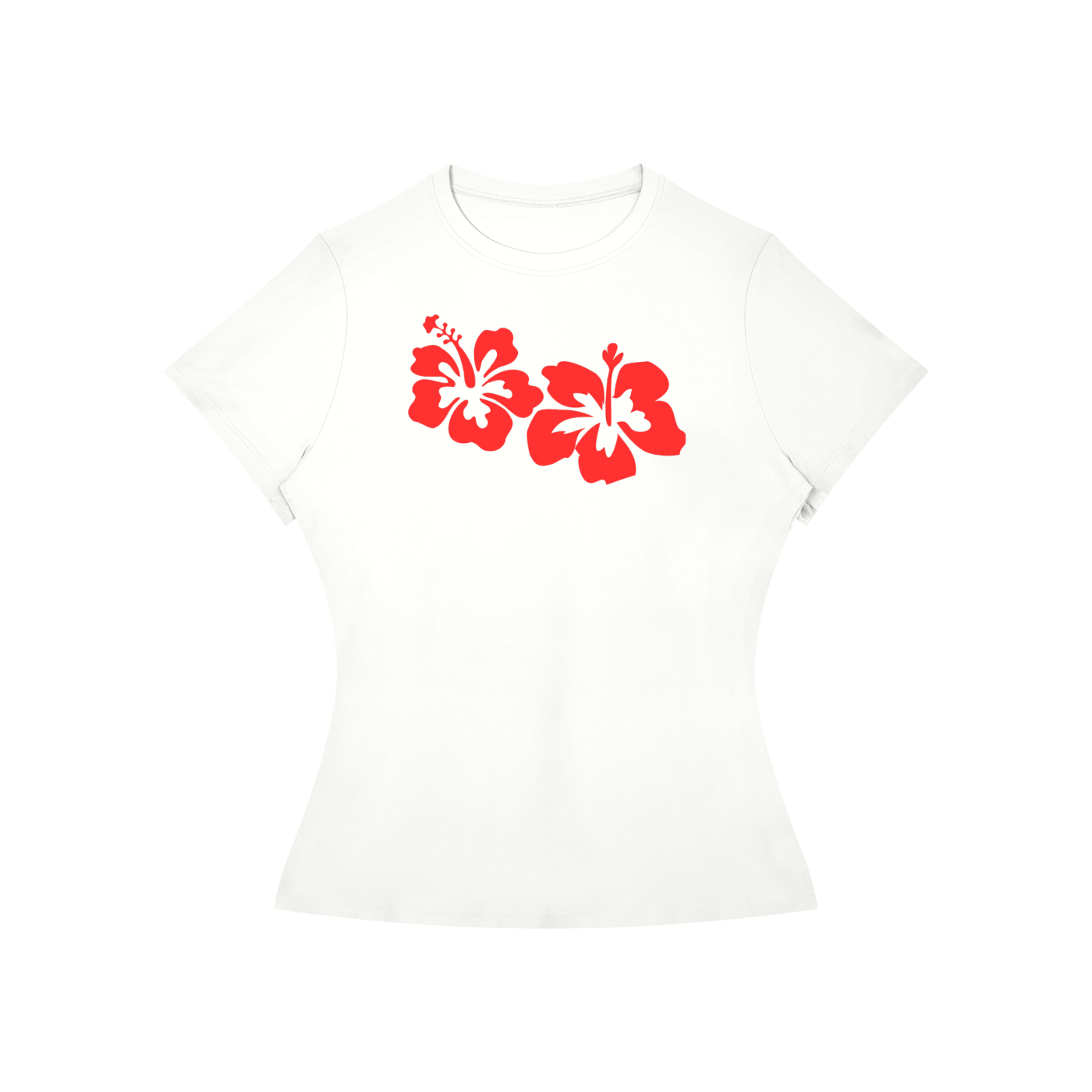 Women’s Slim Fit Performance Tee - Hibiscus