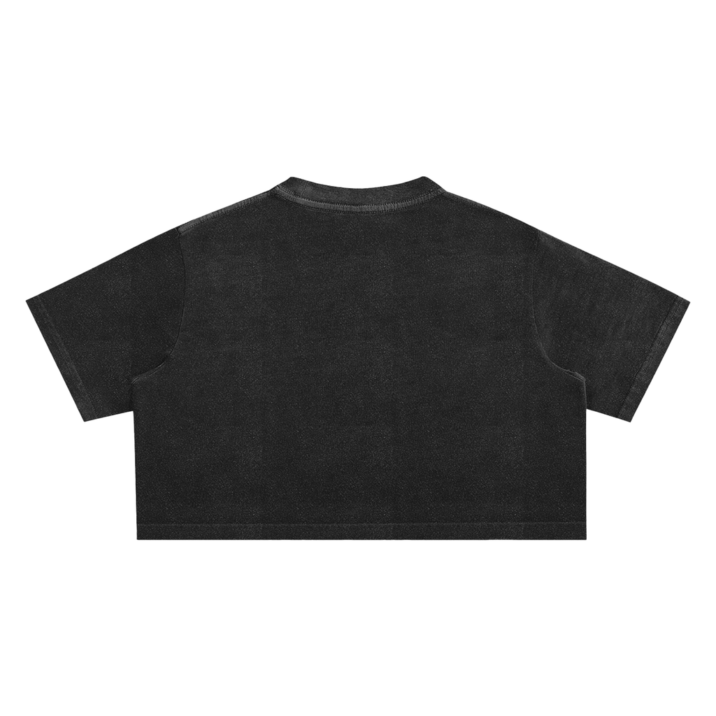 Snow Washed Cropped Top