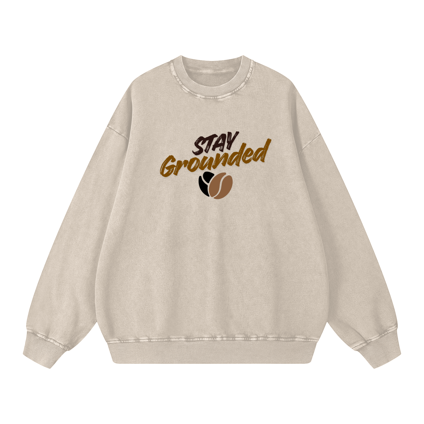 Snow Washed Oversized Sweatshirt