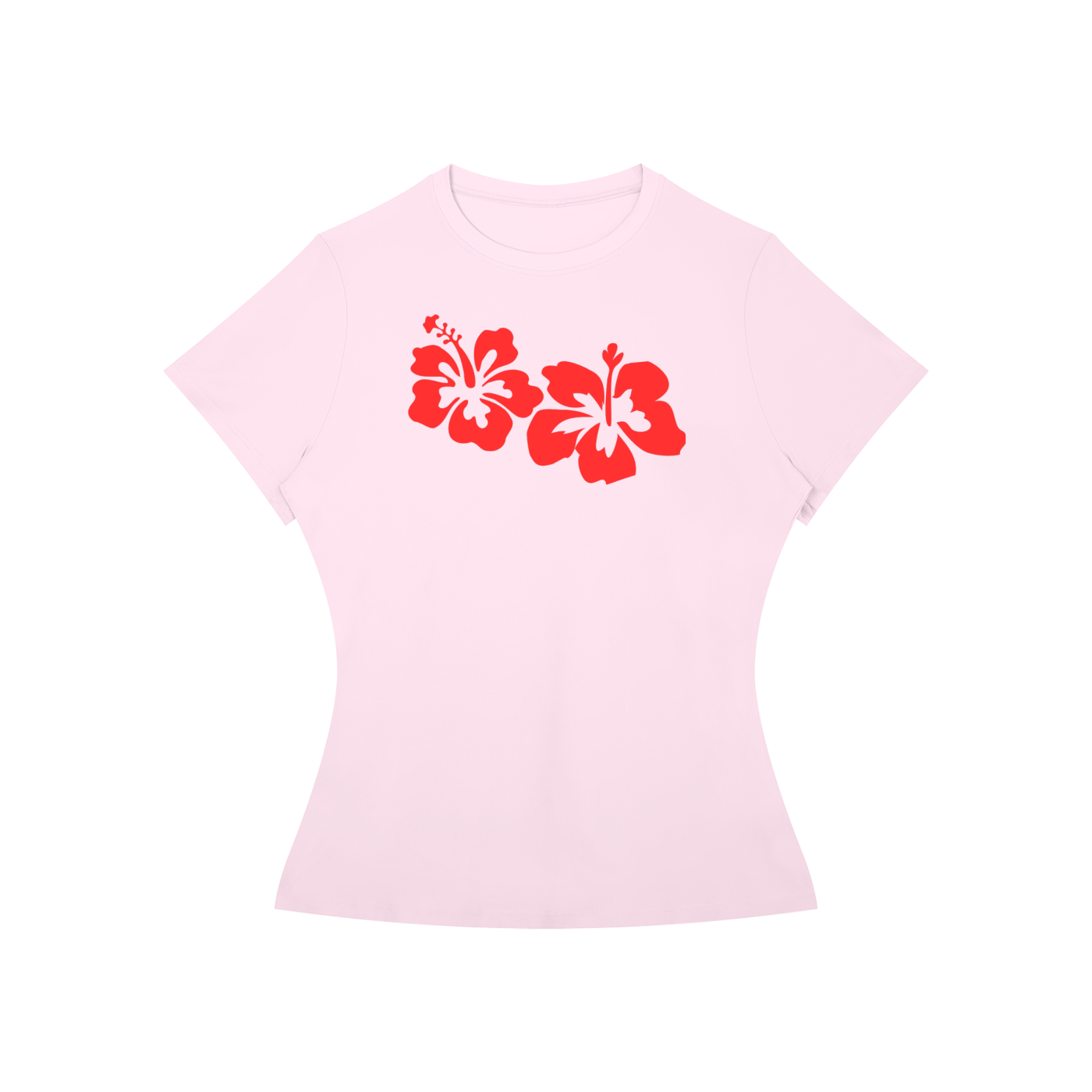 Women’s Slim Fit Performance Tee - Hibiscus