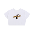 Baby-Doll Tee Seamless Cropped T-Shirt - "Stay Grounded"