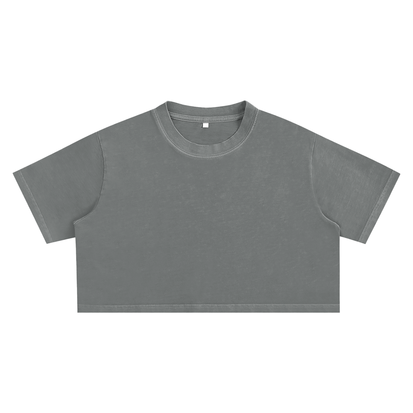 Snow Washed Cropped Top