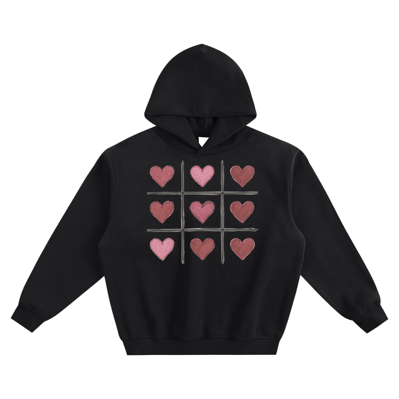 Fleeced Boxy Hoodie
