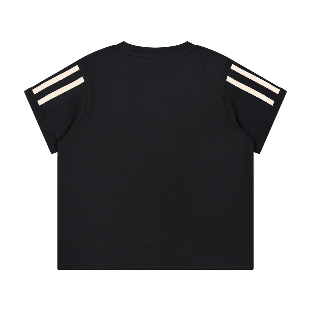 Women's Varsity Stripe Tee - "11"