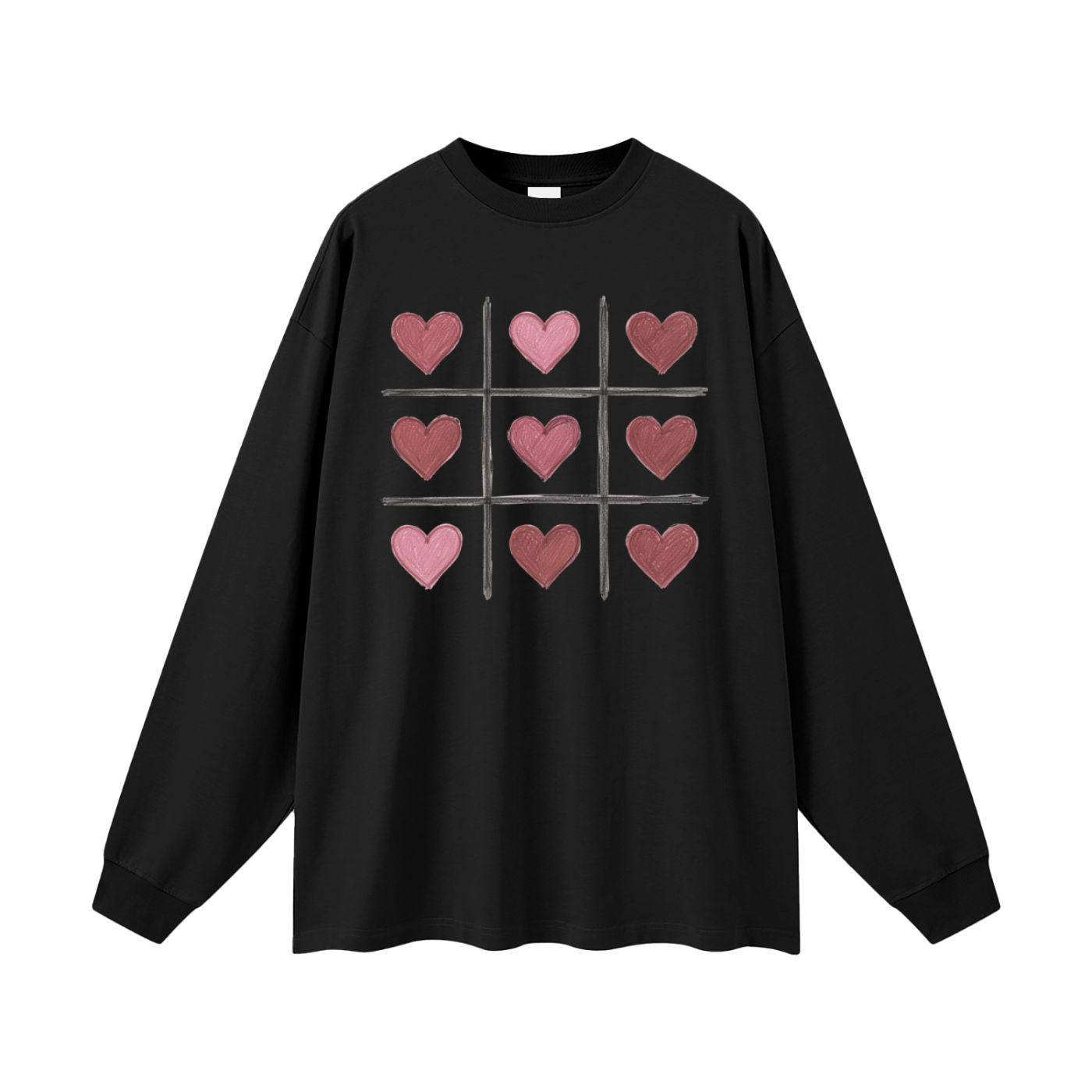 Oversized Unisex Long Sleeve T-Shirt