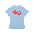 Women’s Slim Fit Performance Tee - Hibiscus