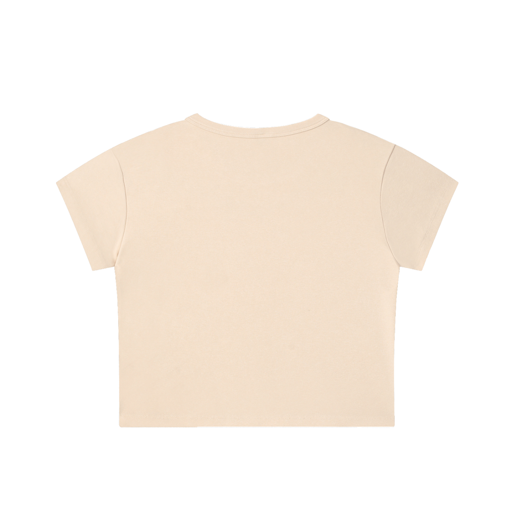 Snow Washed Crop Top - "God is Love"