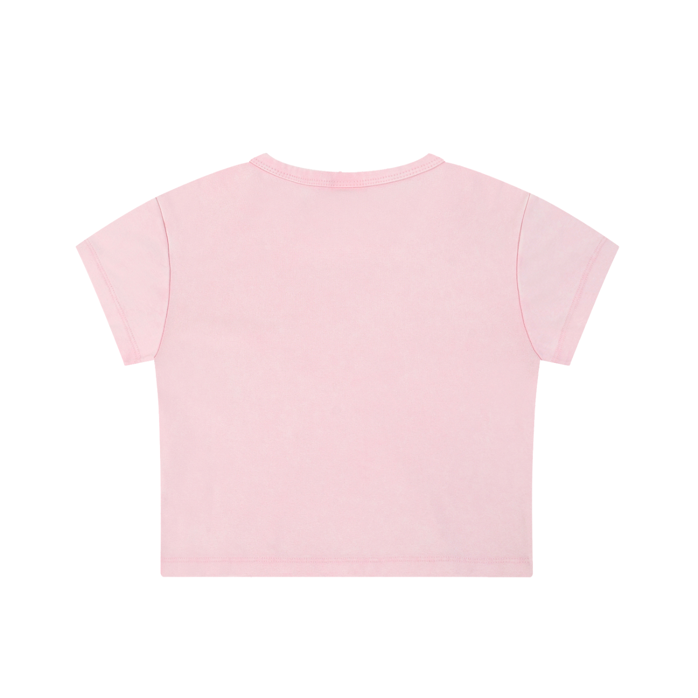 Snow Washed Crop Top - "God is Love"