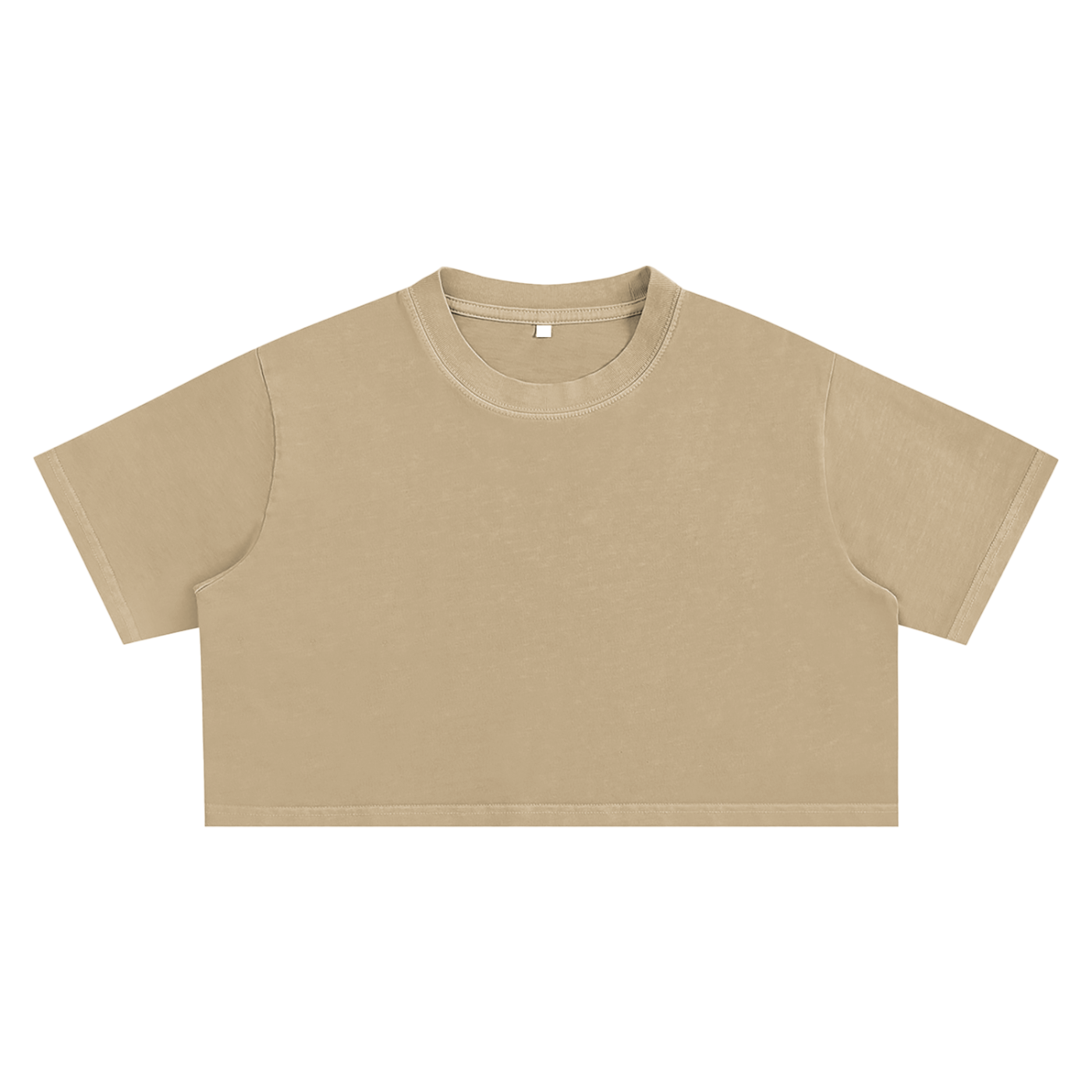 Snow Washed Cropped Top