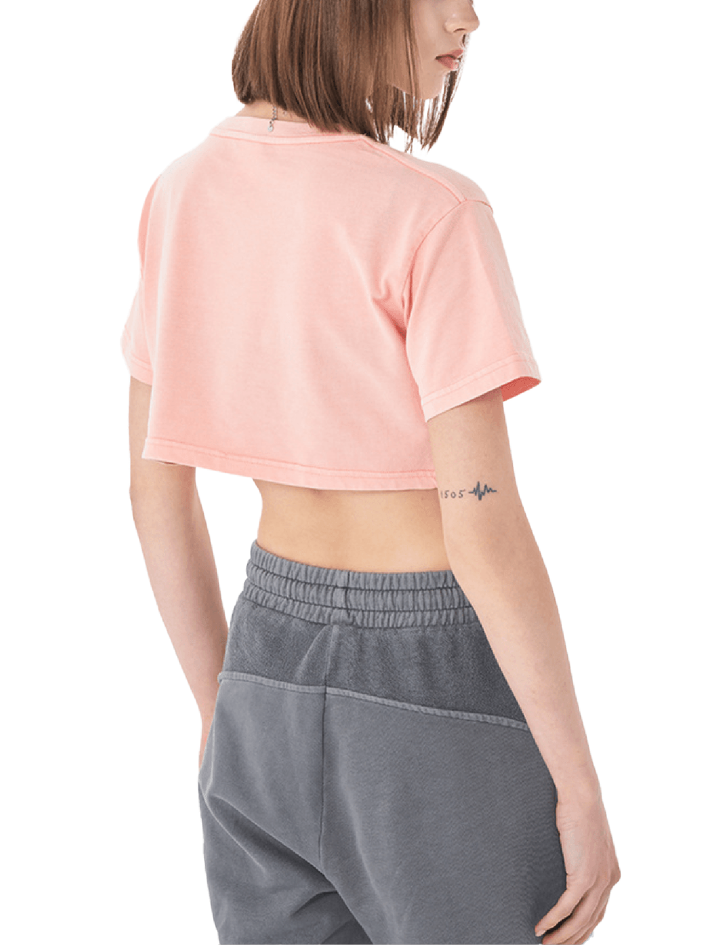 Snow Washed Cropped Top