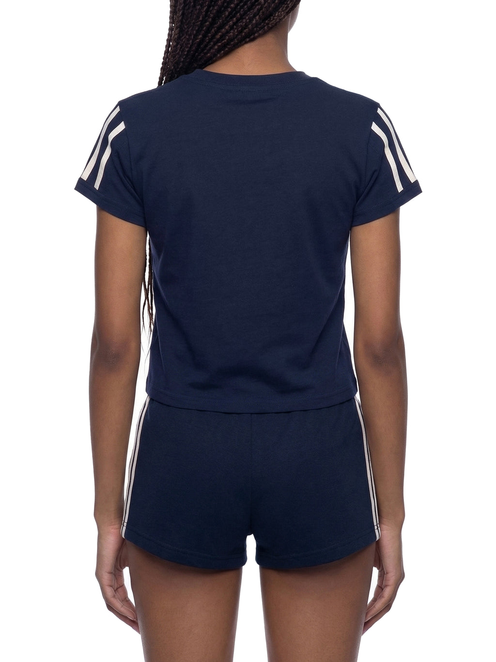 Women's Varsity Stripe Tee - "11"