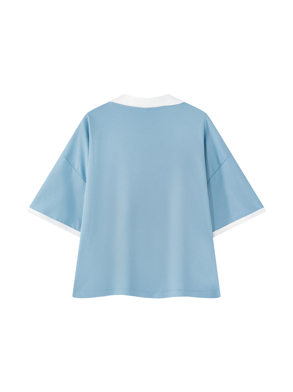 Unisex Collared Piping Boxy Soccer Jersey - "70" Varsity Vibe